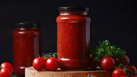 رب گوجه فرنگی شیشه‌ ای با کیفیت عالی و طعم طبیعی